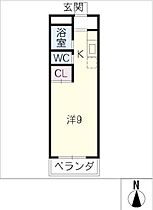 レジデンス可児  ｜ 岐阜県可児市下恵土（賃貸マンション1K・4階・27.12㎡） その2