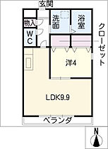 アンフィニ松が根 101 ｜ 愛知県名古屋市緑区松が根台147（賃貸マンション1LDK・1階・35.25㎡） その2