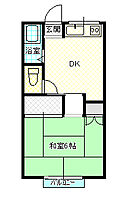 岡山県岡山市南区浦安西町（賃貸アパート1DK・2階・24.84㎡） その2