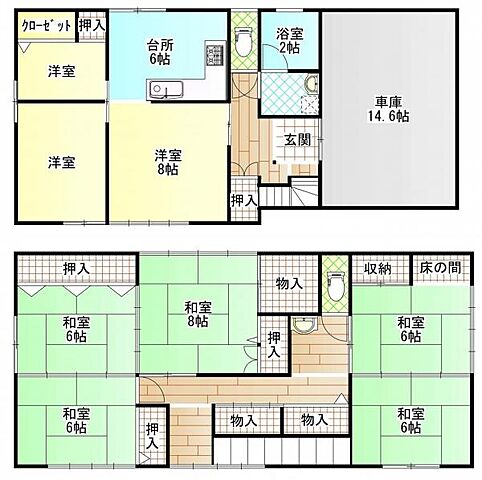 間取り 青森市千富町1丁目