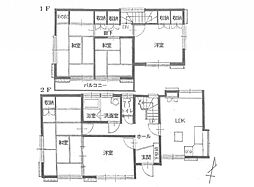 物件画像 所沢市北野南2丁目　中古戸建