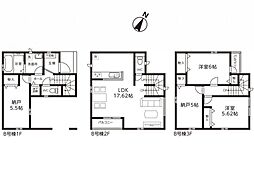 物件画像 所沢市弥生町第1期　新築分譲住宅全2棟B号棟　B号棟