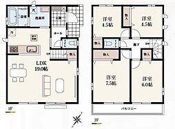 物件画像 所沢市東所沢3丁目　新築分譲住宅全4棟Ｃ号棟　Ｃ号棟