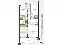 物件画像 ユアコート狭山ヶ丘コンフィア