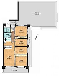 物件画像 サンハウス鳴海　広々ルーフバルコニー付最上階東南角部屋