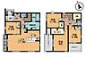 間取り：1号棟間取り図。
