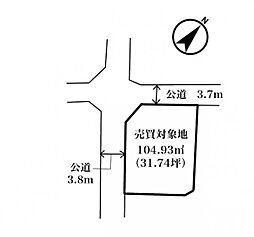 今治市地堀1丁目　土地