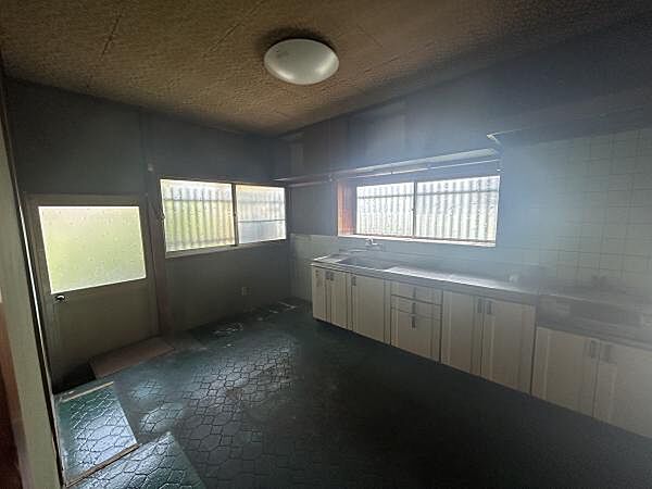 Beautiful mountainous landscape with colorful sky