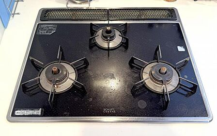 三口コンロ