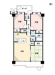 間取図画像 3LDK
