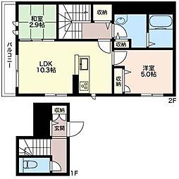 間取図画像 1SLDK