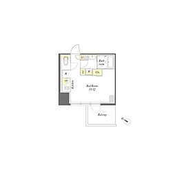間取図画像 ワンルーム
