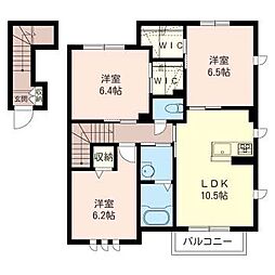 カルミア　Ａ 2階