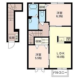 エコール・ド・ドルフ　III 2階