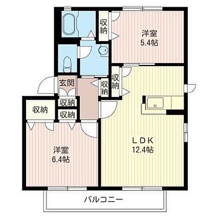 ホワイトオークD_間取り_0
