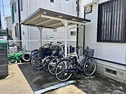 駐輪場があります♪