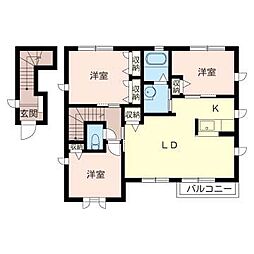 間取図画像 3LDK