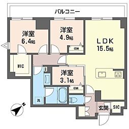 間取図画像 3LDK