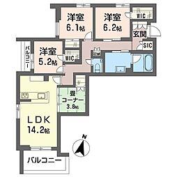 アルフェリーチェ 4LDKの間取図画像