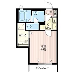 D&G 1Kの間取図画像