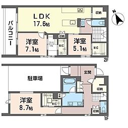 間取図画像 3SLDK