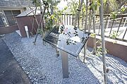 おしゃれな名称看板◎