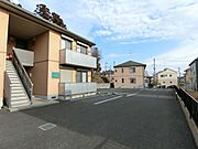 【積水ハウス施工】敷地内で目の届く駐車場があります☆各戸2台付きです♪