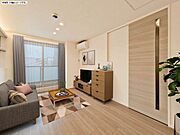 11．6帖ＬＤＫです♪※家具・小物はイメージです。実際には設置されておりません。
