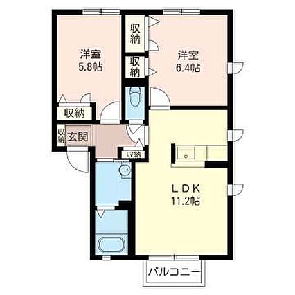 リュミエールB_間取り_0