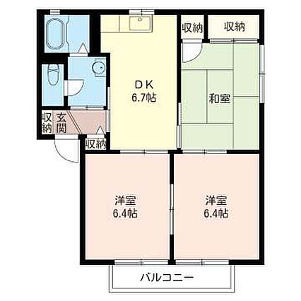 アンシャンテ_間取り_0