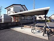 あると嬉しい屋根付駐輪場♪