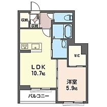 ピアチェーボレ 00302 ｜ 千葉県成田市江弁須491-1（賃貸マンション1LDK・3階・43.43㎡） その2