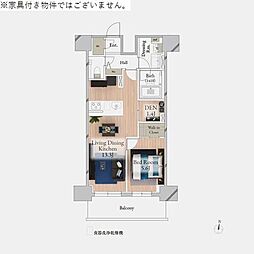 クレアシオンあら町 1SLDKの写真