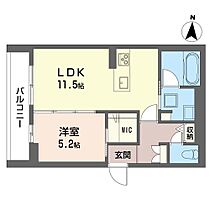 ココメゾン前橋 301号室 ｜ 群馬県前橋市表町１丁目19-5　他（賃貸マンション1LDK・3階・44.00㎡） その2