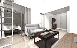 SOUTH-GARAGE C 1階1LDKのリビング/ダイニング