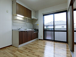 グリーンハイツＤ 0202 2階2DKのリビング/ダイニング