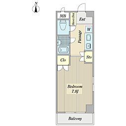 間取図画像 ワンルーム