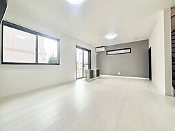 西武拝島線 東大和市駅 徒歩8分の賃貸一戸建て 1階3LDKのリビング/ダイニング