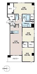 WELINA VILLA 3LDKの間取図画像