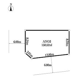 物件画像 万願寺5丁目土地 3番区画