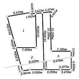 物件画像 古千谷本町四丁目土地3号棟