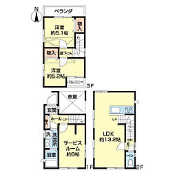 物件画像 上篠崎二丁目　新築戸建