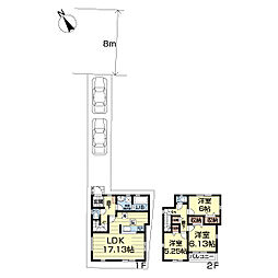物件画像 江戸川区南篠崎　独立戸建　8号棟