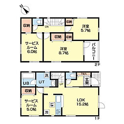 物件画像 北郷3条2丁目　新築戸建3号棟