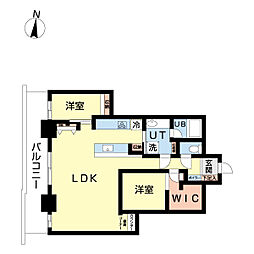 ライオンズマンション札幌スカイタワー 4LDKの間取図画像