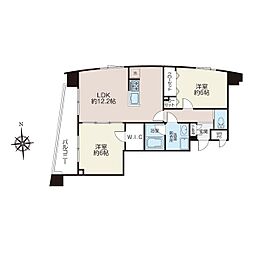 おーりたぼーり臣 2LDKの間取図画像