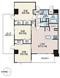 WELINA VILLA 3LDKの間取図画像