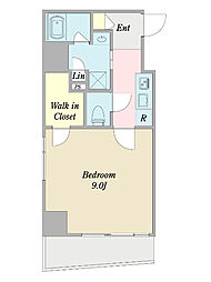 GRANDGARDEN 1Kの間取図画像