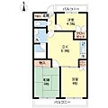 サンシティ3番館4階12.3万円
