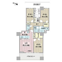 間取図画像 3LDK